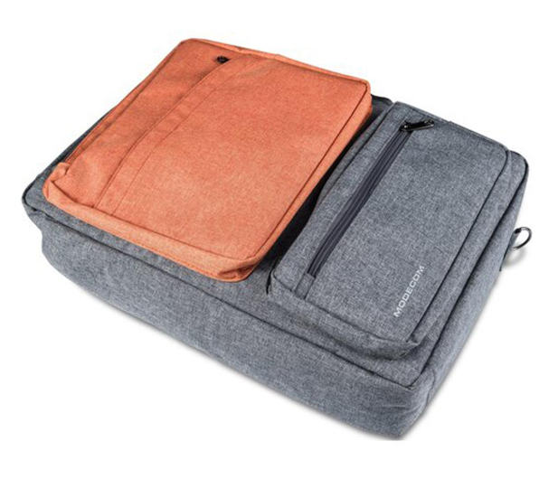 MODECOM RENO 15 POMARAŃCZOWA TORBA/PLECAK DO LAPTOPA TOR-MC-RENO-ORG - 1153735 - zdjęcie 6